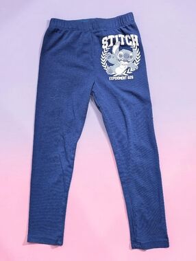 STITCH Navy Kids Leggings. Size 5. Excellent Condition!